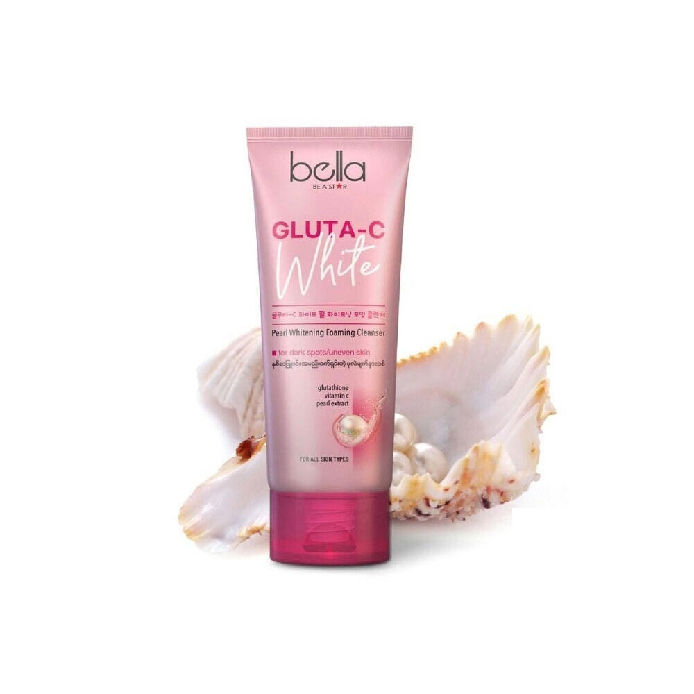 Bella Gluta C White Peral Whitening Foaming Cleanser 90g