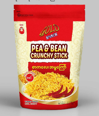 Gold Snack စာကလေးအမွကြော် 100g (အစပ်)