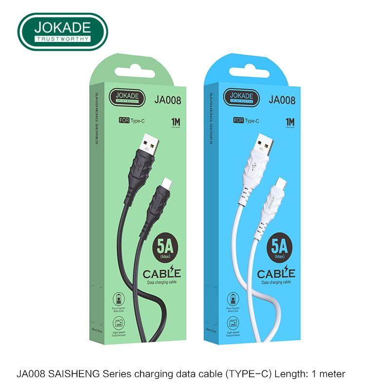 JOKADE JA008 SAISHENG series charging data cable (1 meter) (Type-C)