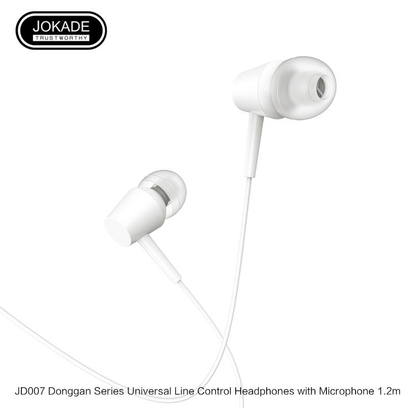 JOKADE JD007 DONGGAN universal earphone with mic 1.2m
