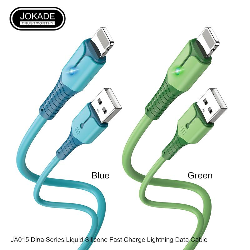 JOKADE JA015 DINA liquid sillicone fast charge data cable (Lightning)