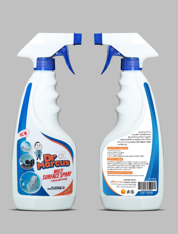Dr.Marcus ဘက်စုံသုံးသန့်စင်ဆေးရည် - 500ml