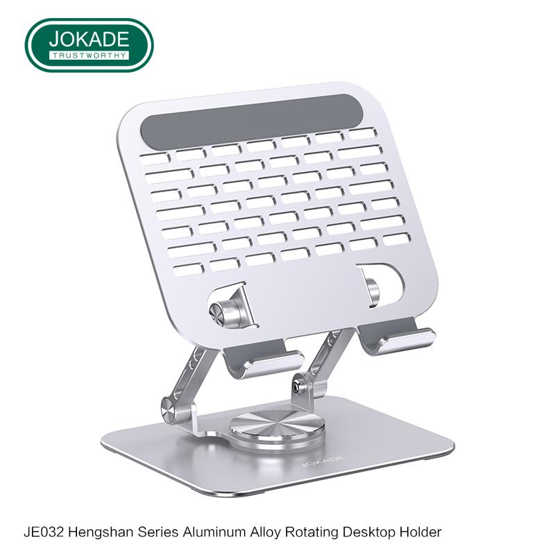 JOKADE JE032 Hengshan series aluminum alloy rotating tablet desktop stand