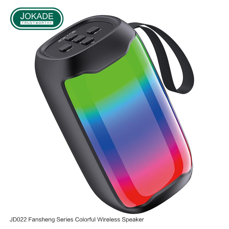 JOKADE JD022 FANSHENG colorful wireless speaker