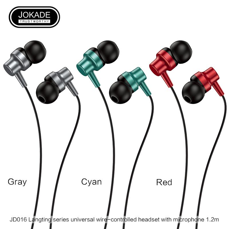 JOKADE JD016 LANGTING universal earphone with mic