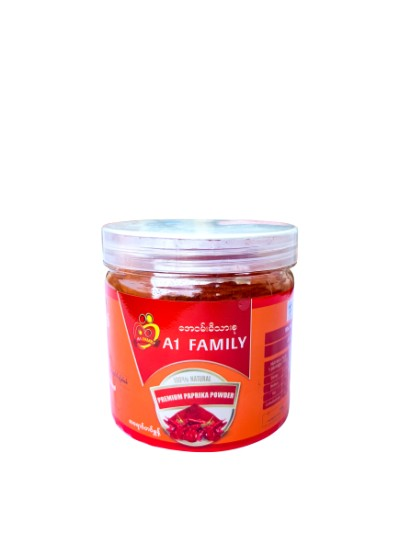 A1 Family ငရုတ်သီး အရောင်တင်မှုန့်  (၁၂၀ ဂရမ်ဘူး)