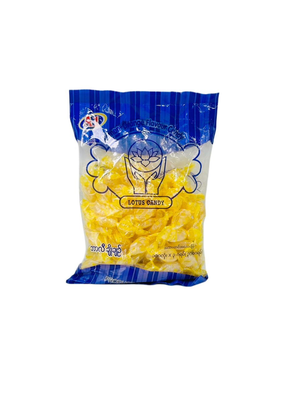 Lotus Candy Lemon+Orange Flavour Candy - 100pcs