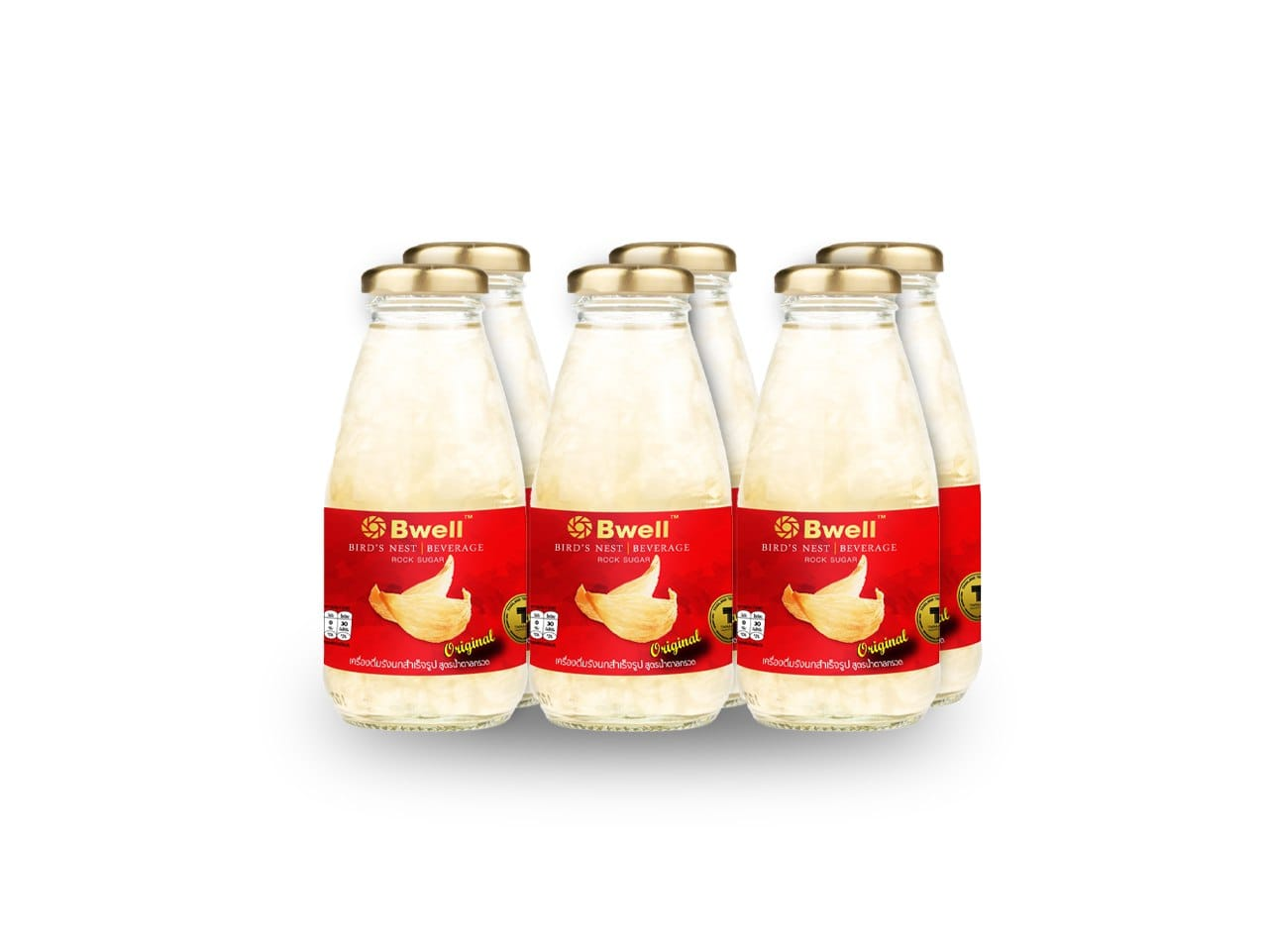 Bwell ငှက်သိုက် (သကြားပါ) - 250ml (6pcs)