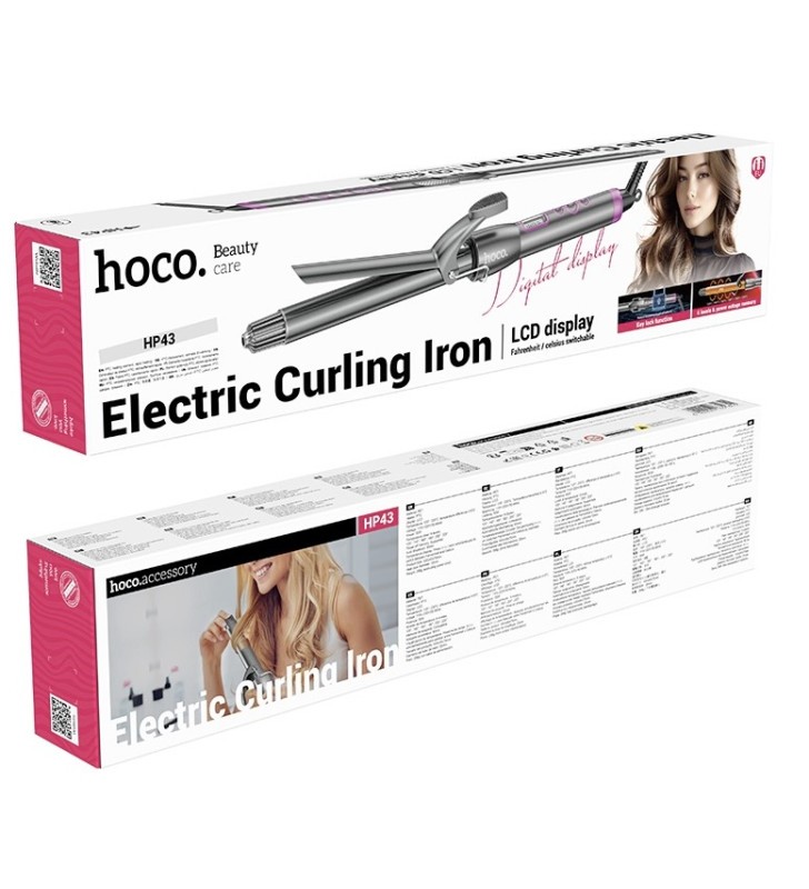 hoco. HP43 Electric manual curling iron with digital display(EU)