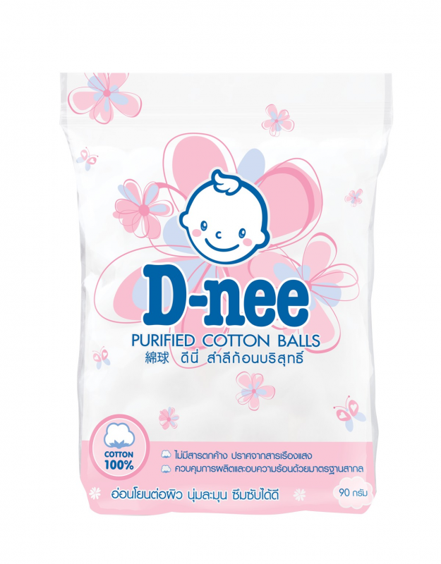 D-nee cotton balls - 35 g  (Exp-Oct.15,2026)
