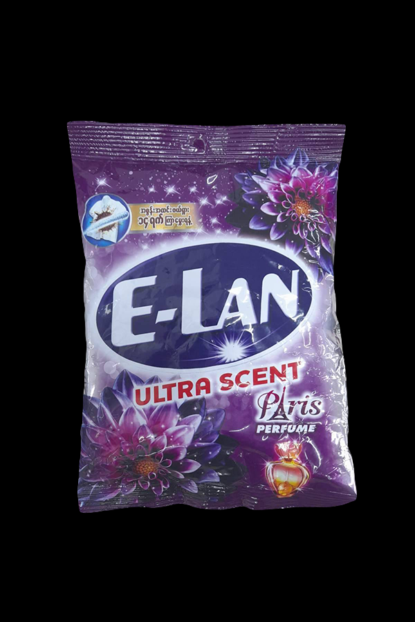 E-Lan Ultra Scent Detergent Powder Paris Perfume - 170g
