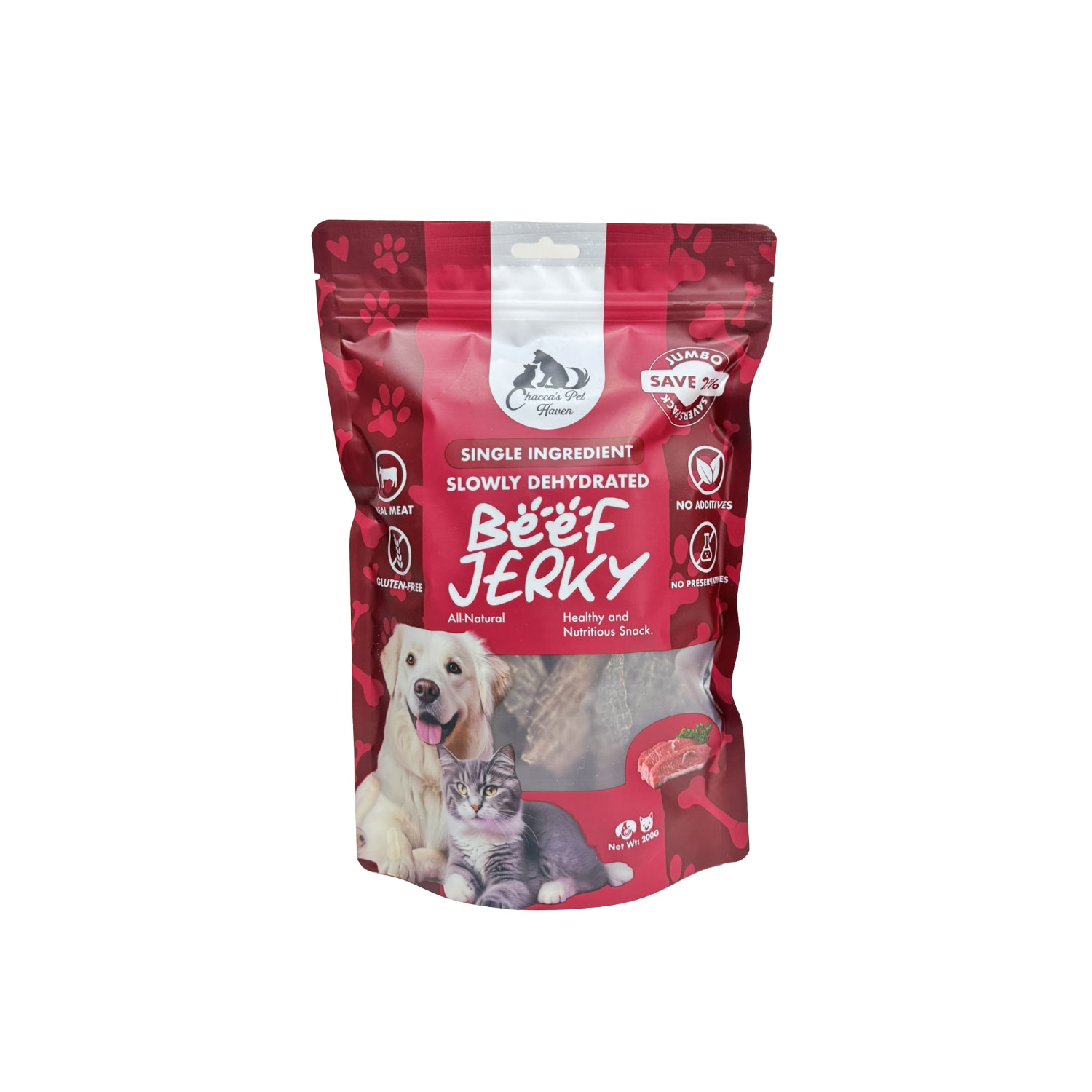 Chacca's Pet Haven Jumbo Beef Jerky