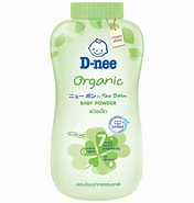D-nee baby powder organic green 350 g (Exp-Jan.19,2027)