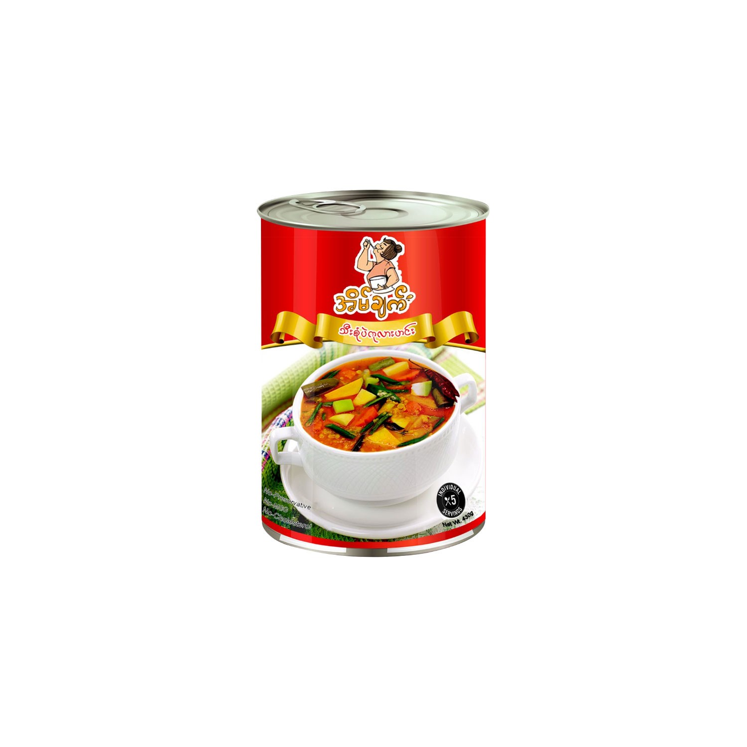 အိမ်ချက် သီးစုံပဲကုလားဟင်း - 430g