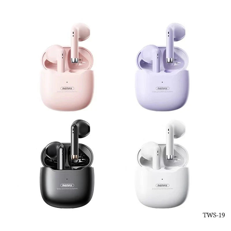 REMAX---TWS-19 5.3 MARSHMALLOW SERIES TRUE WIRELESS EARBUDS FOR MUSIC & CALL (STEREO) (200291) (NPL-7/2022)