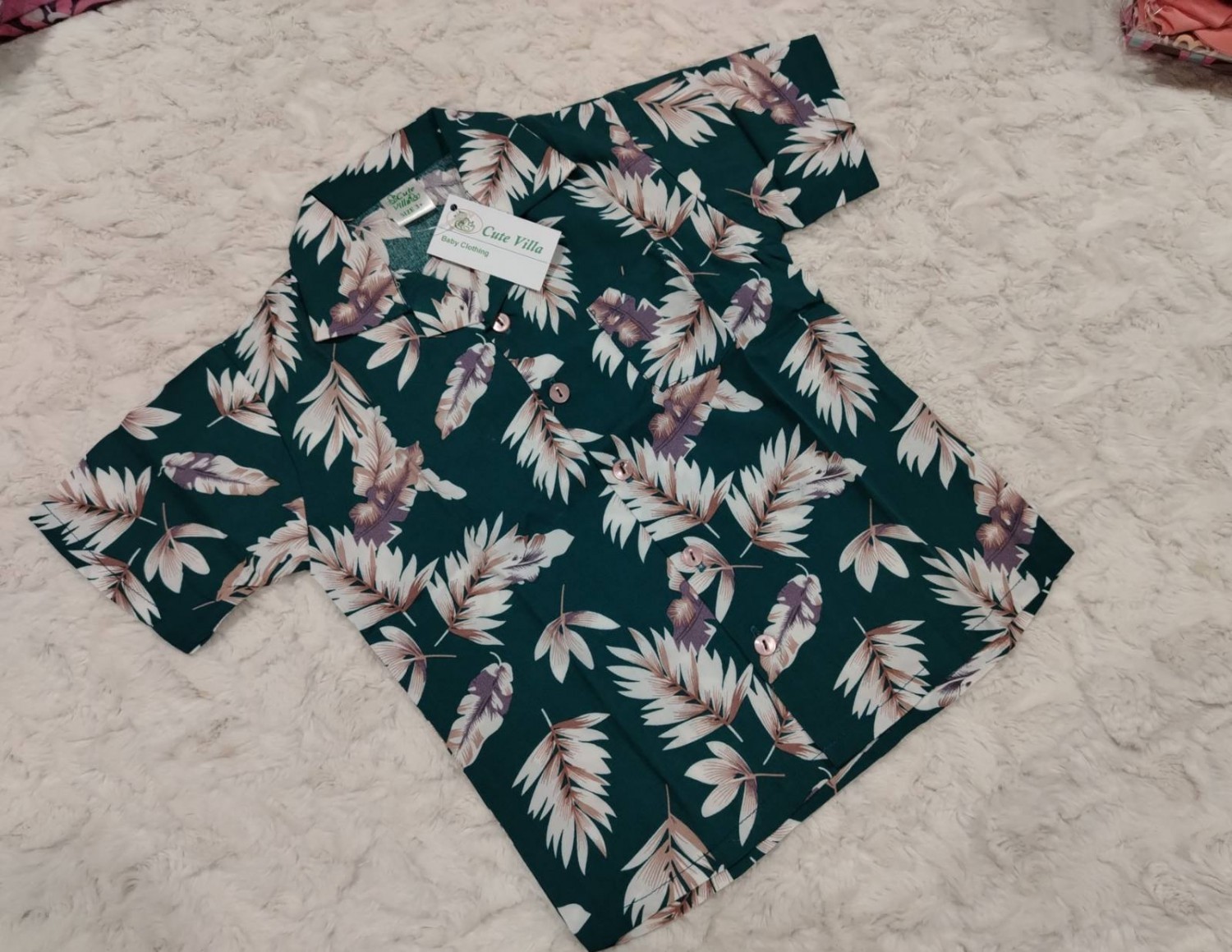 Cute Villa Summer Shirt Alice Blue