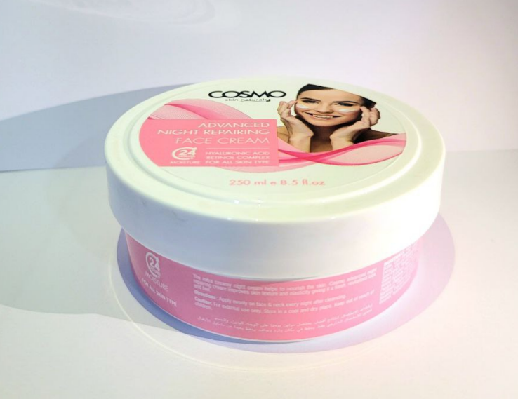 Cosmo Night Repairing Face Cream - 250ml ( Exp , Jun , 20 , 2027 )