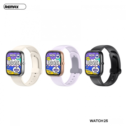 REMAX---WATCH 25 SMART WATCH IP68 WATERPROFF WIRELESS CALL (221821) (NPL-10/2024)