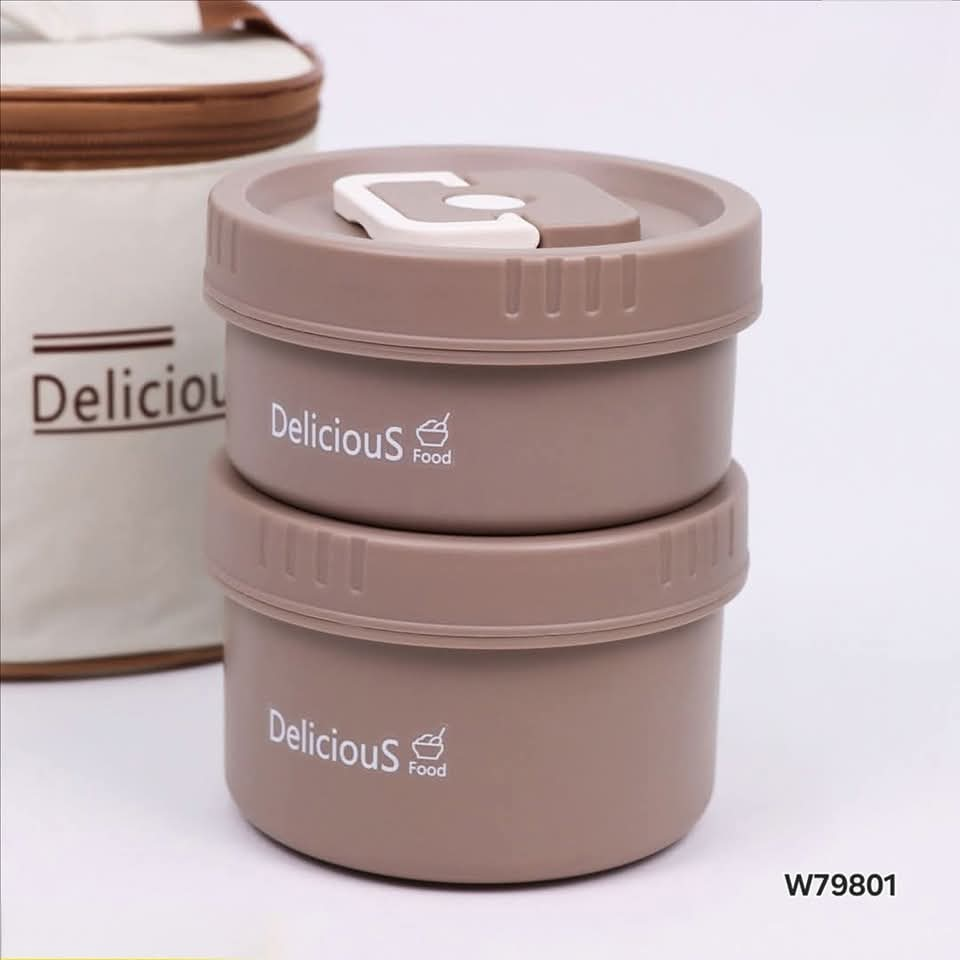Fashion Republic Lunch Box - W79801 ( 1000ml ) 2 Layers