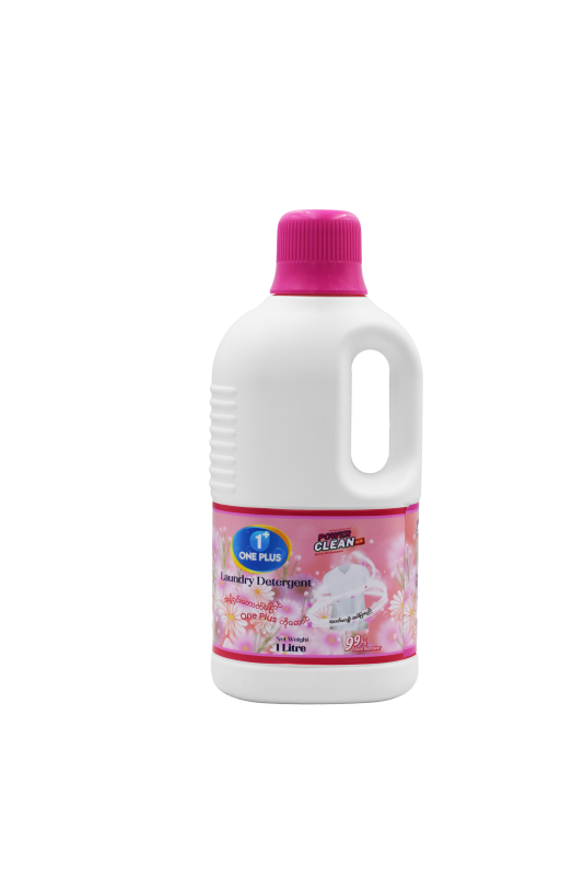 One Plus Laundry Detergent Blossom Tender - 1L(Pink)