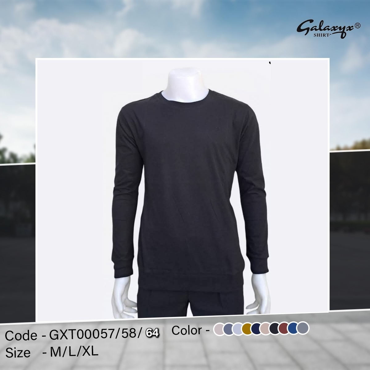 Fashion Republic GX Pullover Code -GXT 00057/58/64