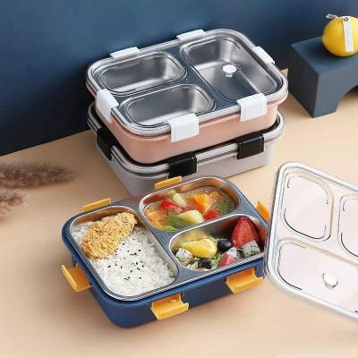 Fashion Republic Lunch Box - 3 Layers/ဇွန်းနှင့်တူပါ ( W75203 )