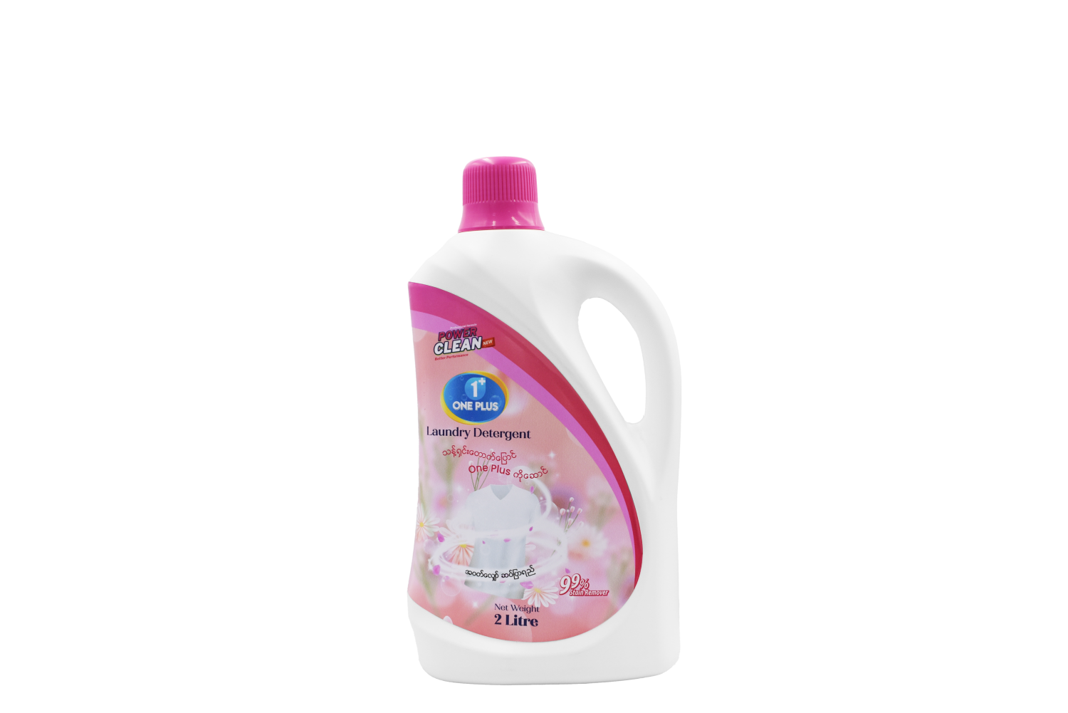 One Plus Laundry Detergent Blossom Tender - 2L(Pink)