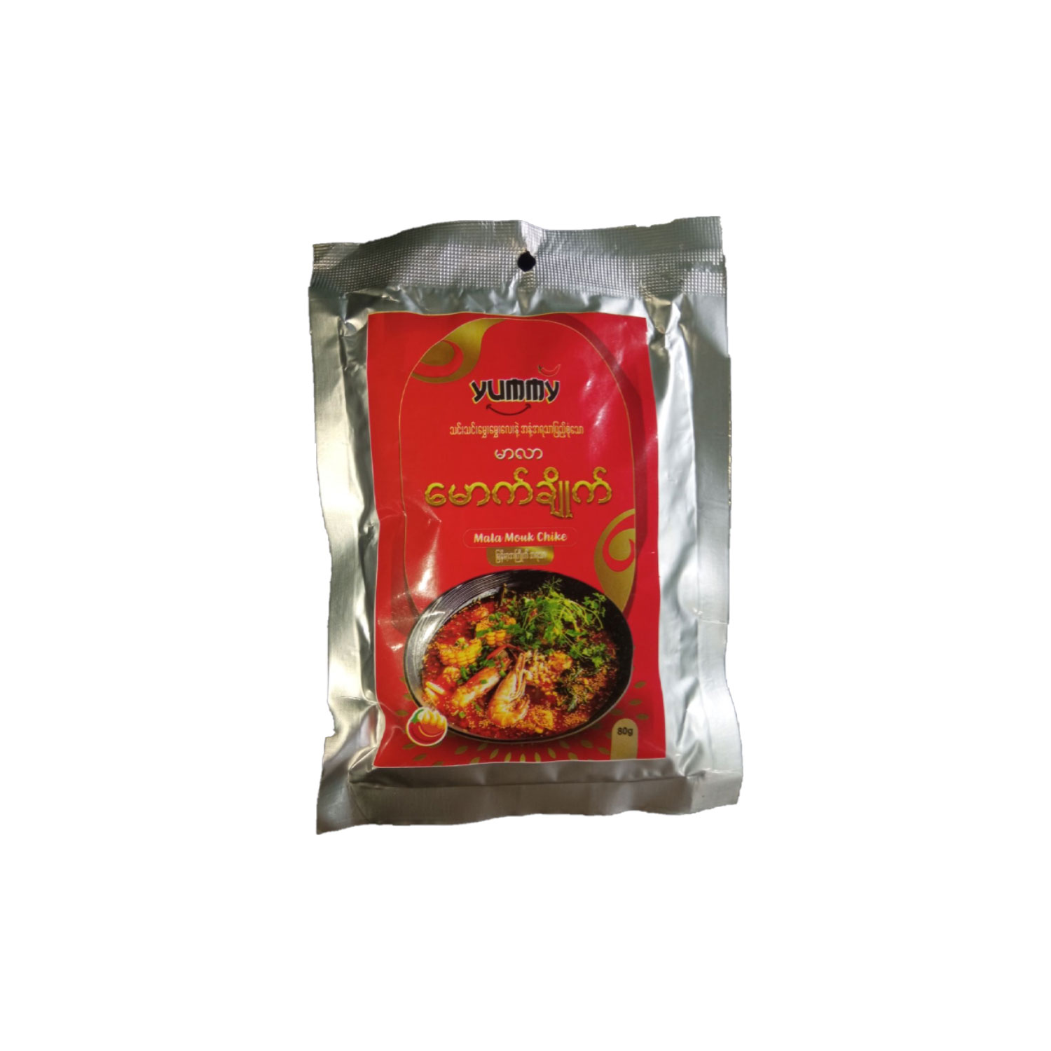 Yummy မာလာမောက်ချိုက် - 80g