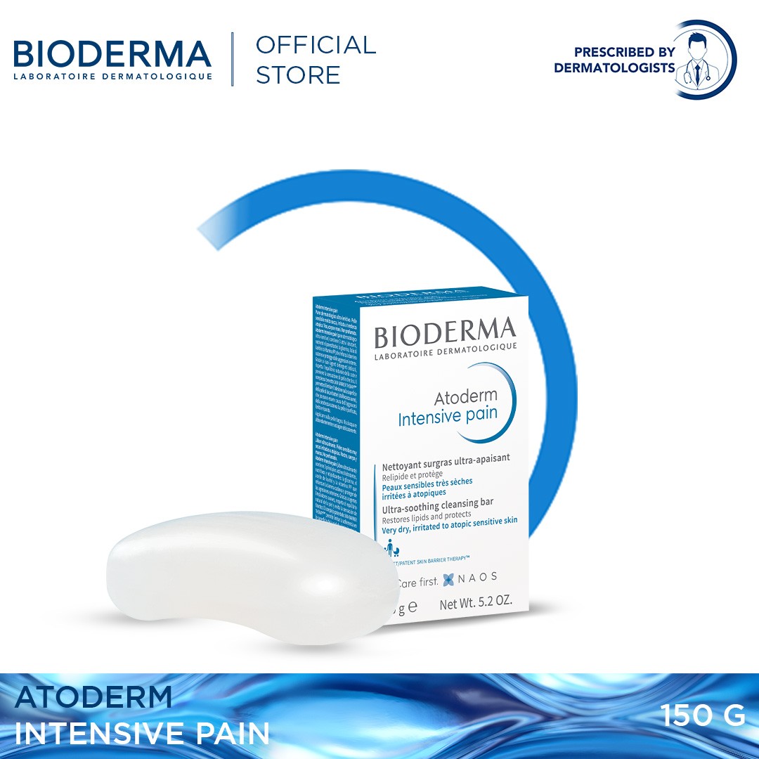Bioderma Atoderm Intensive Pain Cleansing Bar ( Very Dry, Sensitive Skin ) - 150 g