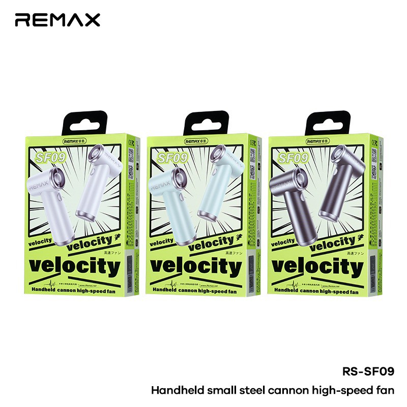 REMAX---RS-SF09 HANDHELD CANNON HIGH SPEED FAN (238041) (NPL-6/2025)