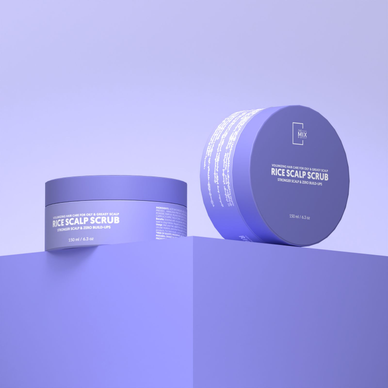 The MIx By Su-Rice Scalp Scrub for Women (150ml)