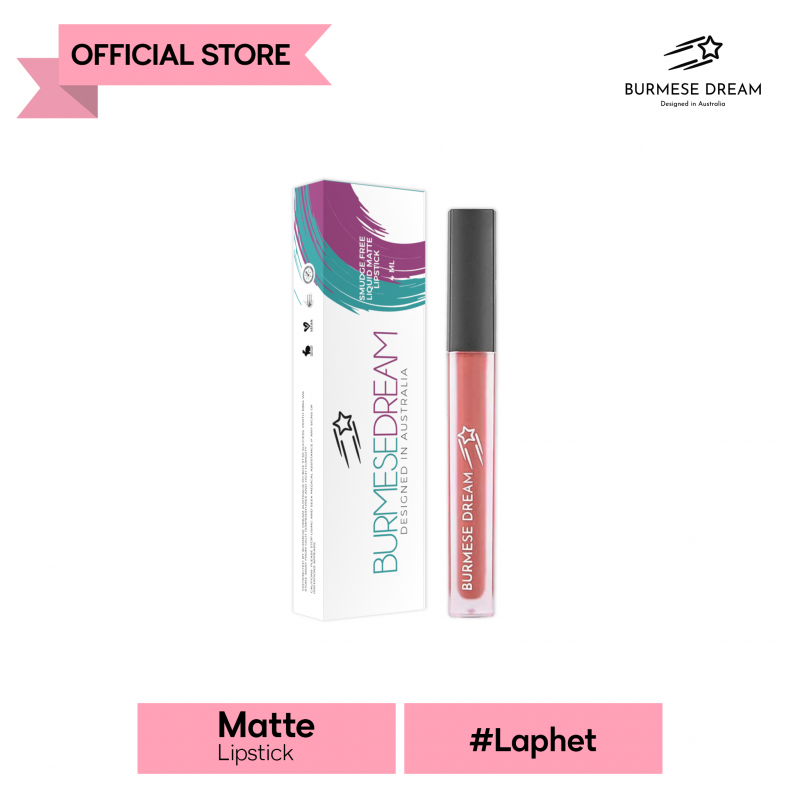 Burmese Dream Matte Lipstick (Laphet)-13g