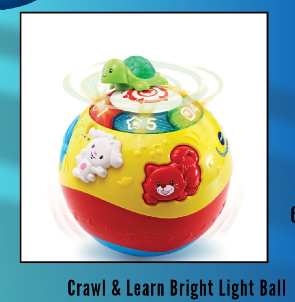 Vtech Crawl & Learn Bright Lights Ball New