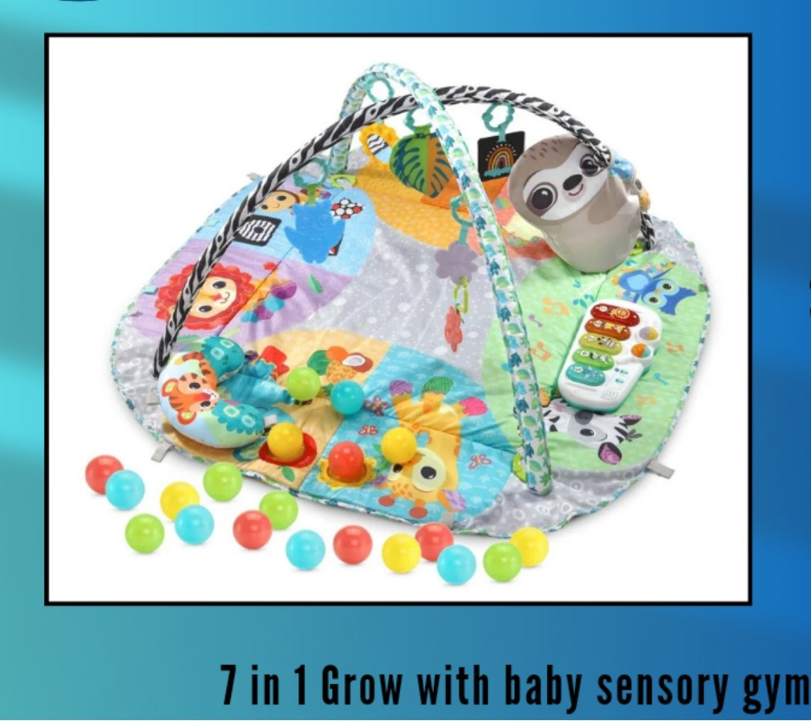 Vtech 7 in 1 Grow with Baby Sensory Gym