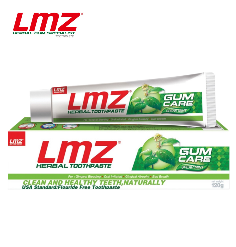 LMZ Herbal Toothpaste Gum Care Spear Mint - 120g