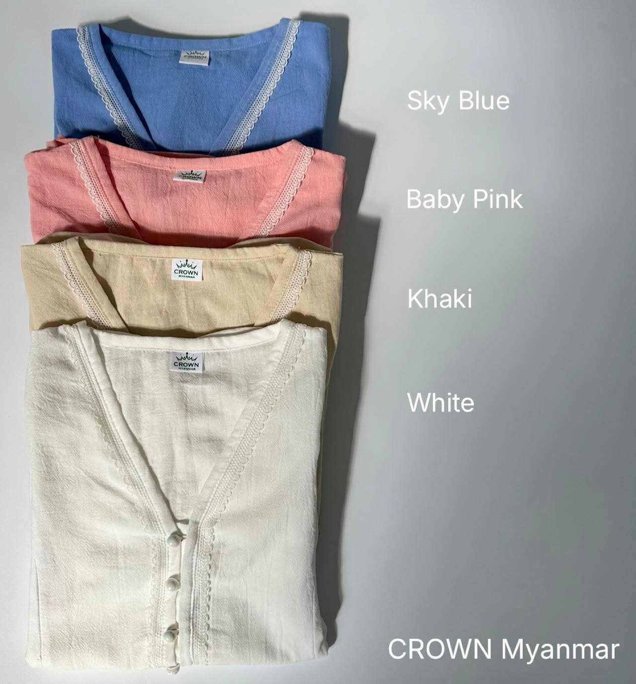 Crown Myanmar Cotton Candy Top ( 132 )