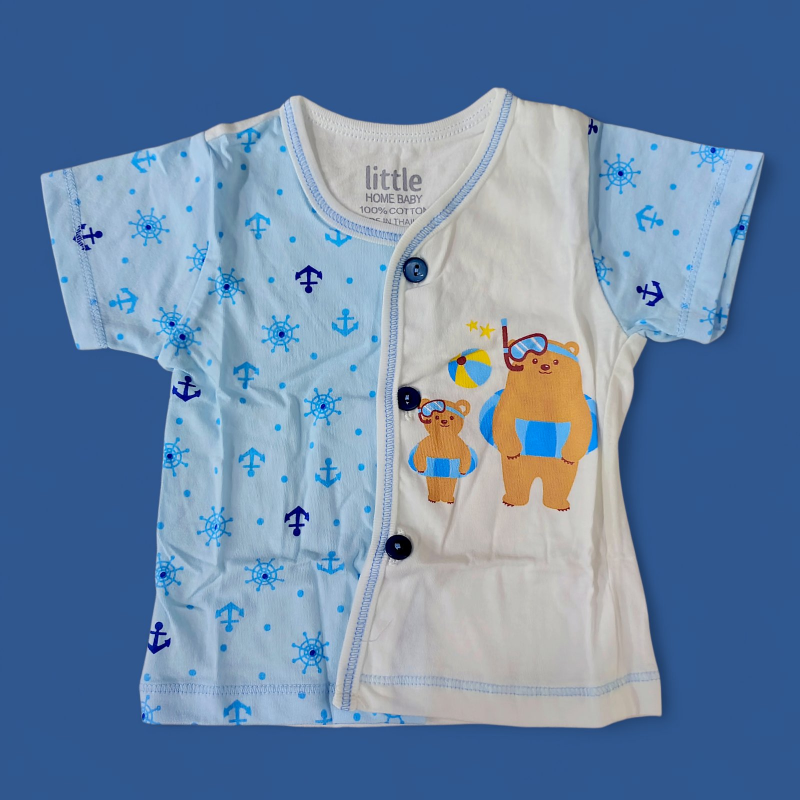 စပို့ရှပ်ကြယ်သီးပါ(Boy)(1to3m)
