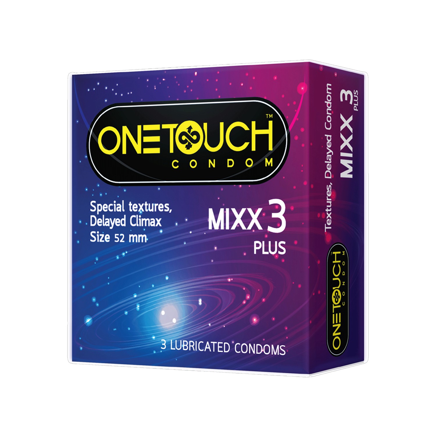 OneTouch Condom Mix 3 Plus - 3pcs