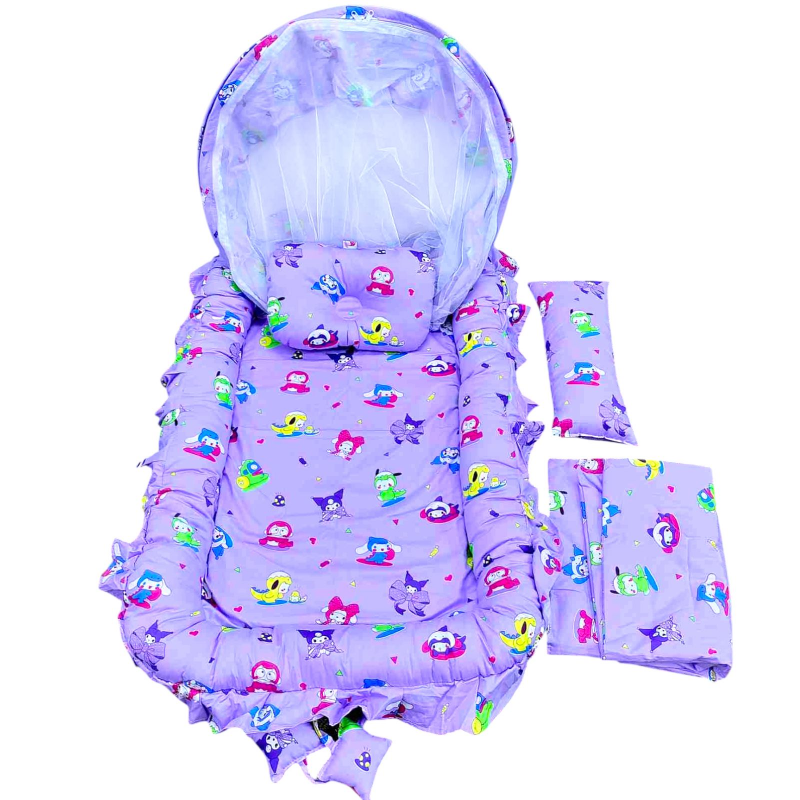 5မျိုး‌ဘောင်ခတ်မွေ့ယာSet(0to12m)