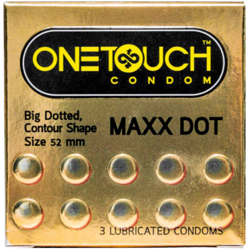 OneTouch Condom Maxdott - 3pcs