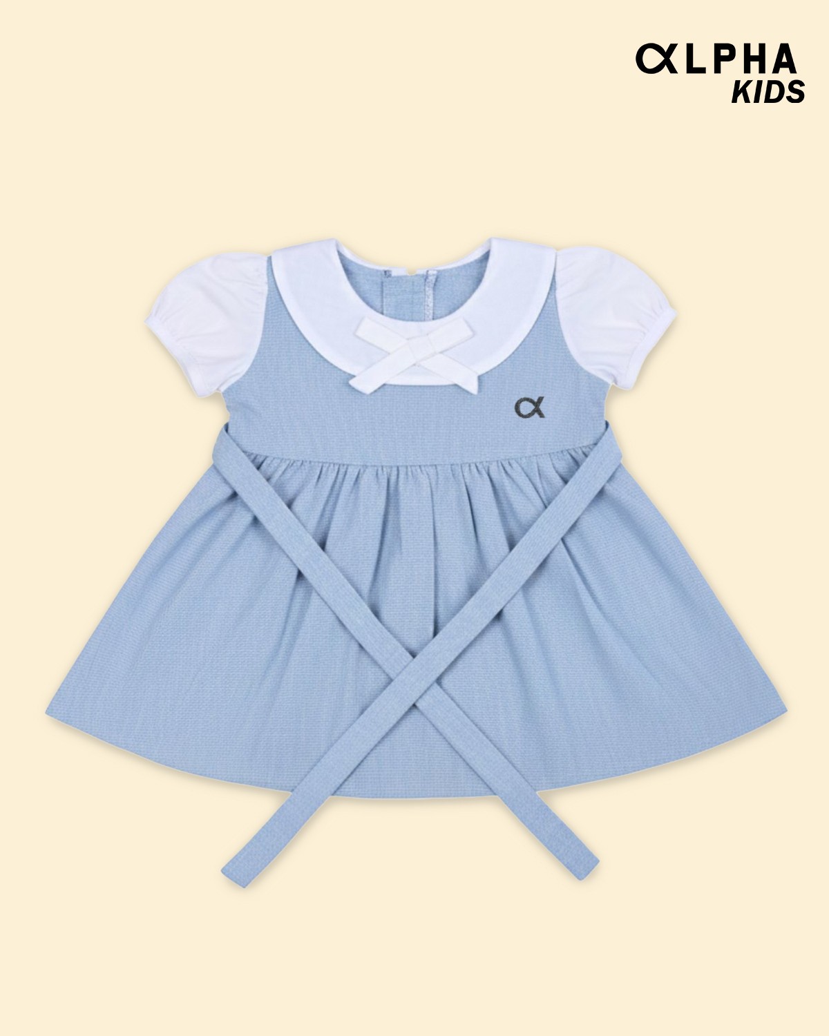 Alpha Kids Girl Gown ( Sky Blue )