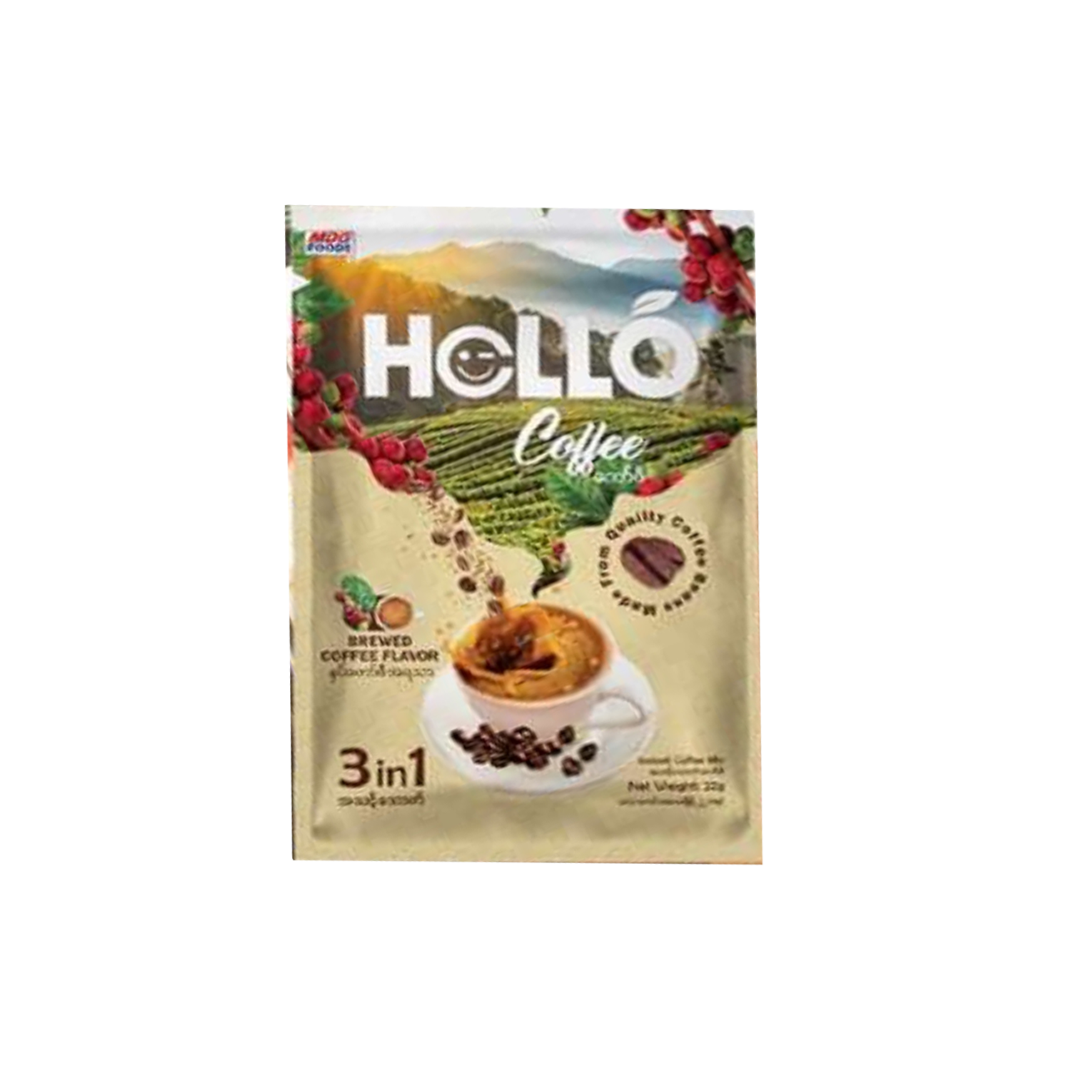 Hello Coffee Brewed Coffee Flavor - 30pcs