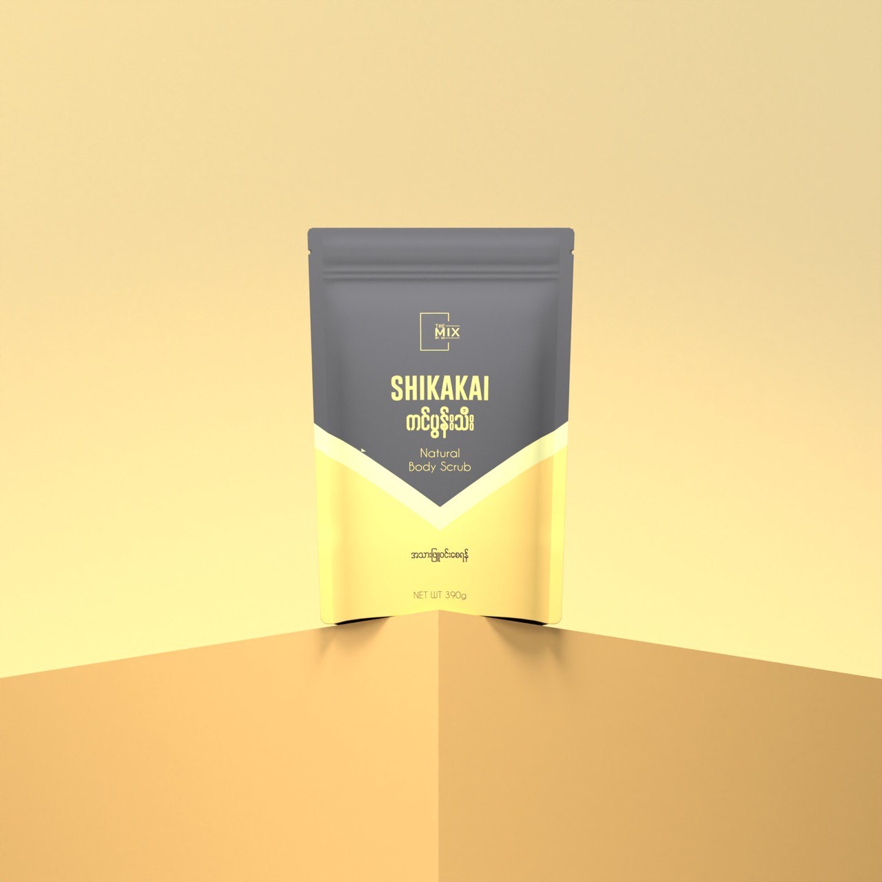 The Mix By Su -Shikakai scrub (390g)