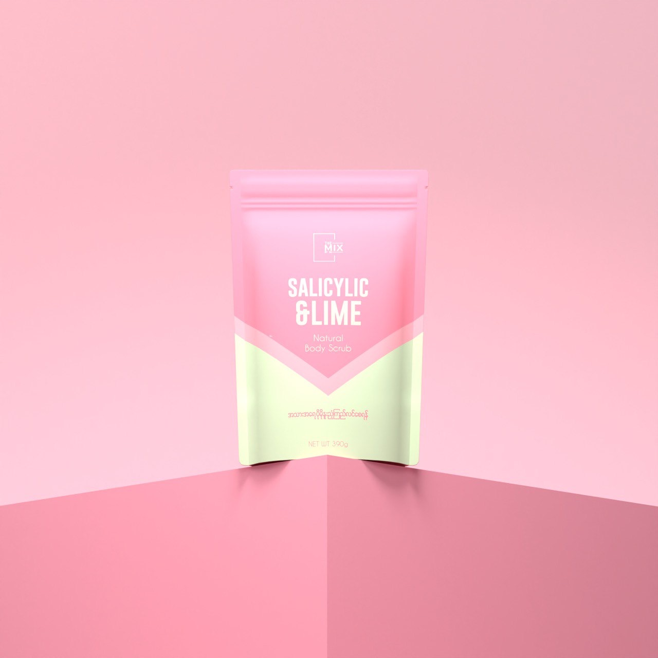 The Mix By Su -Salicylic & Lime scrub (390g)