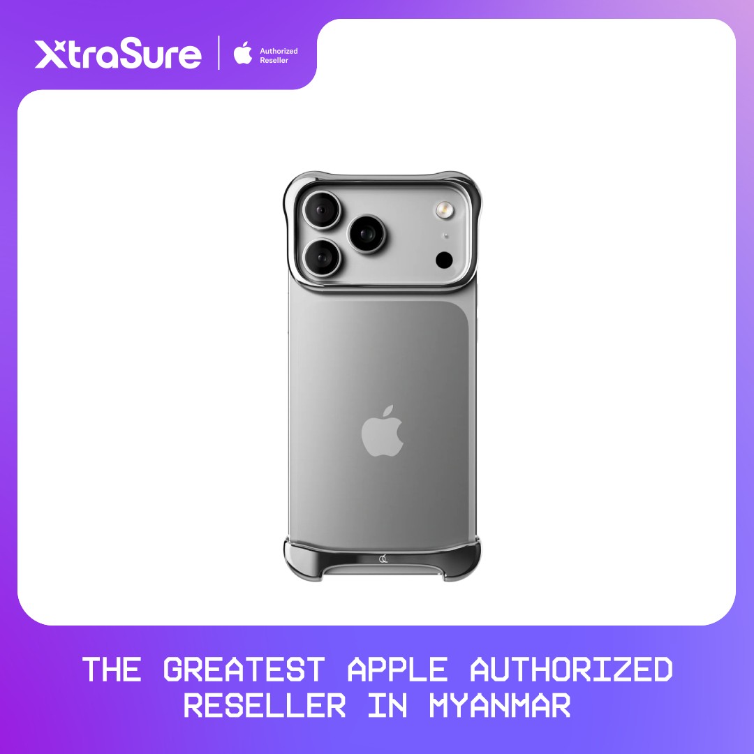 Xtrasure Arc Pulse Aluminum Polished Silver for iPhone 17 Pro Max (Silver)