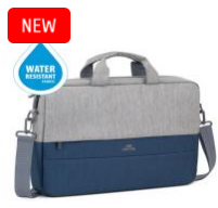 Rivacase7532 grey/dark blue anti-theft Laptop bag 15.6''