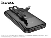 HOCO Q28 Victory 22.5W+PD20W fully compatible power bank with watch charging
