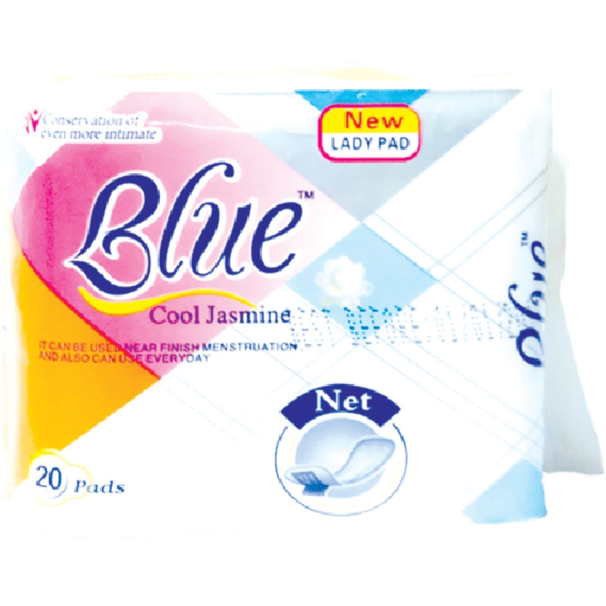Blue Cool Jasmine Panty Liner 20PCS (Exp-Jun 20,2027)