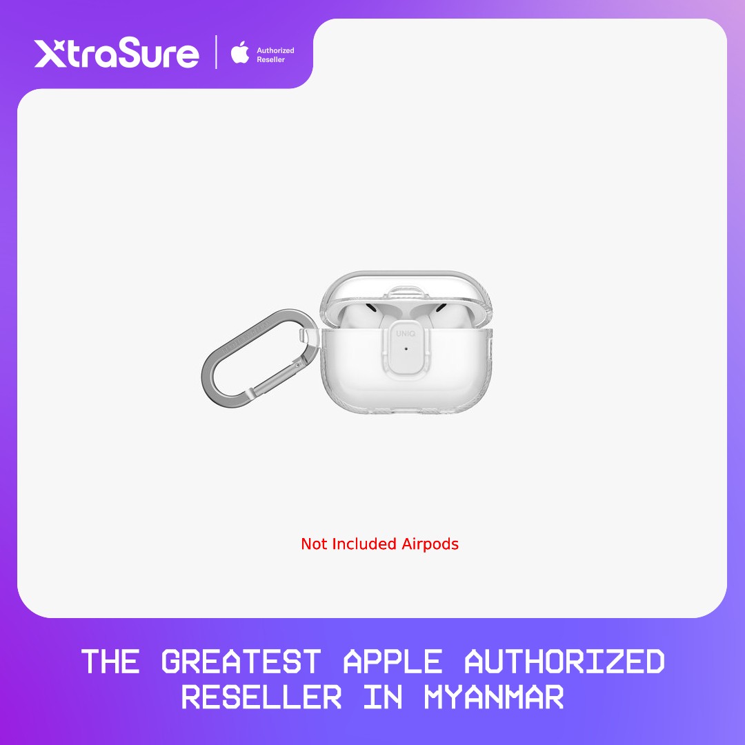 Uniq Glase Pro Airpods Case for AirPods Pro 3 (Glossy Clear)