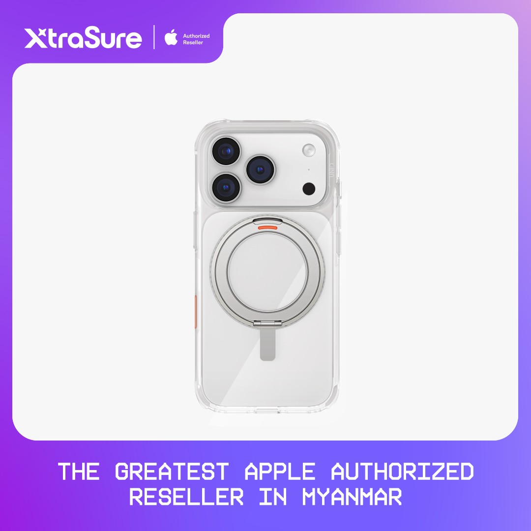 Uniq Hybrid Swivix Magsafe Case for iPhone 17 Pro (Lucent Clear)